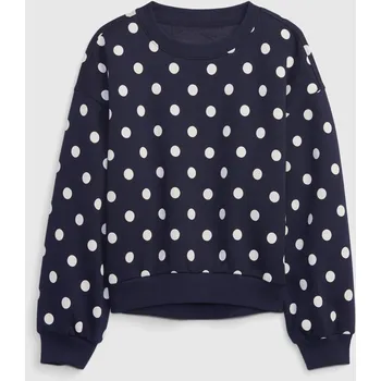 GAP Dívčí Dětská vzorovaná mikina GAP Modrá 104/110 (2451547)