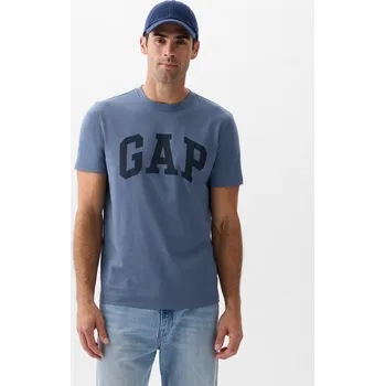 Pánské tričko GAP Pánské Tričko s logem Everyday Soft GAP Modrá L (2243475)
