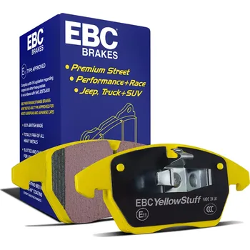 Autodíl EBC Yellowstuff | brzdové destičky přední DP41911R