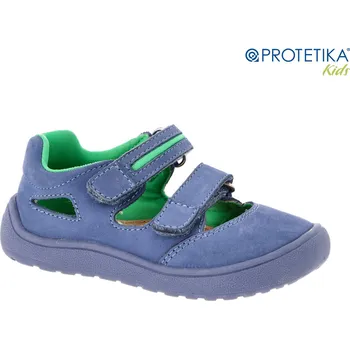 Chlapecká obuv Protetika - barefoot polootevřené boty NERY denim Veľkosť: 20
