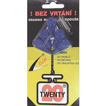 Věšák Kotevní technika Háček UNIVERZAL modrý, blistr