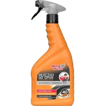 Prostředek na údržbu a lesk pneumatik mléko 650 ml / Moje Auto MOJE AUTO