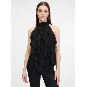 Oblečení a móda Orsay Dámské Černá dámská halenka bez rukávu ORSAY Černá M (2619275)