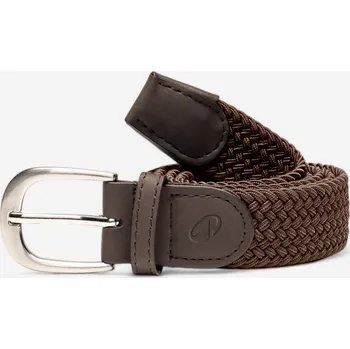 Opasek INESIS Golfový pružný pletený opasek XS KAŠTANOVÁ