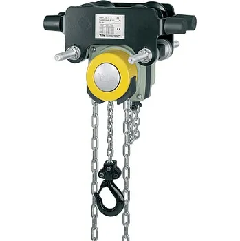Ruční řetězový kladkostroj s pojezdem Yalelift IT, nosnost 500 – 20.000 kg Zvedáky: Ruční řetězový kladkostroj, Nosnost 3000 kg