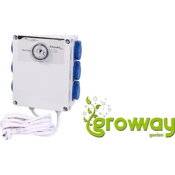 Spínací hodiny Timerbox II- spínací mechanické hodiny 6 * 600W 1 ks