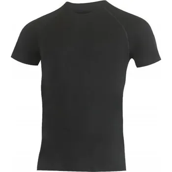 Lasting Vlněné merino triko QUIDO - černé - Velikost L