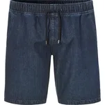 LIVERGY® Pánské džínové kraťasy, s postranními kapsami (tmavě modrá, L (52/54))