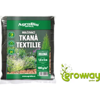 Mulčovací textilie Zelená tkaná textilie 100 g/m2 1,6x10 m