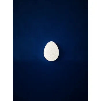 Polystyrenové vejce ploché plné - 10 cm