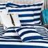 Povlečení 4Home Bavlněné pruhované povlečení Navy 140 x 200, 70 x 90 cm zipový uzávěr