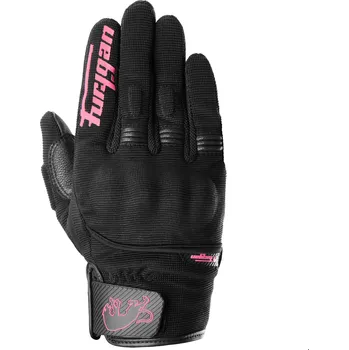 Moto rukavice Dámské rukavice na motorku Furygan Jet Lady D3O® Evo černo-růžové