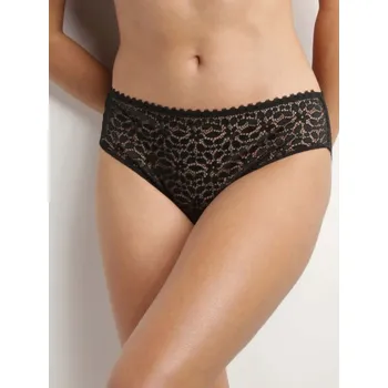 Kalhotky DIM Dámské Černé dámské krajkové kalhotky Dim Daily Dentelle Černá M (2612492)