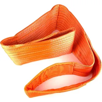 Upínací popruh Zvedací pás dvouvrstvý s textilnímy oky, nosnost 10 t Zvedací pásy: Zvedací pás dvouvrstvý s textilnímy oky, Délka 2 m