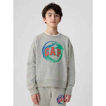 Dívčí mikina GAP Chlapecké Dětská mikina s logem Gap Šedá 140-146 (2338115)