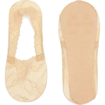 Dámské ponožky Dámské ťapky NDD1581 Aura Via béžová Barva: béžová, Velikost: 38-41