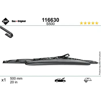 Auto-moto List stěrače SWF 116630