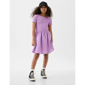 Dětská móda GAP Dívčí Dětské skater šaty GAP Fialová 104/110 (2249653)