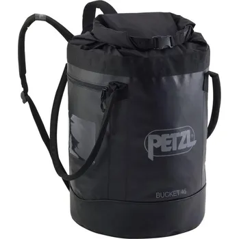 Vak na lezecké lano Petzl Bucket vak na lano, Černá, 45 l
