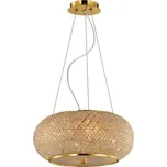 Ideal Lux PASHA' SP14 závěsné svítidlo 14x E14 40W bez zdroje 65cm IP20, zlaté
