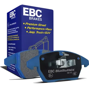 Brzdový systém EBC Bluestuff NDX | brzdové destičky zadní DP51691NDX