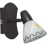 Prezent AZTEC nástěnné svítidlo 1x E14 40W bez zdroje IP20, hnědé