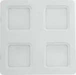 Emithor QUADRICA stropní zápustné svítidlo LED 36W 2850lm 4000K 24cm hranaté IP20, bílé