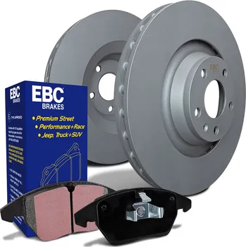Brzdový komplet EBC sada brzd PDKF | destičky Ultimax & kotouče Standard přední PDKF680