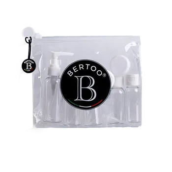 BERTOO Cestovní lahvičky na kosmetiku 7 ks transparentní
