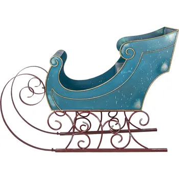 Bytová dekorace Clayre & Eef - Dekorativní kovové sáně 5Y1325