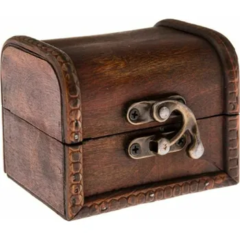 Casa de Engel Home Dřevěná truhlička, 0/280 Fialová UNI (2813259)