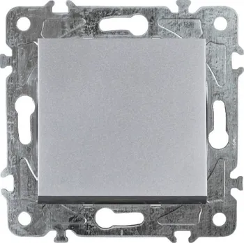 vypínač Elhard Vypínač Royal č.1 jednopólový, stříbrný