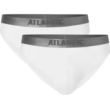 Slipy Atlantic Pánské Pánské slipy ATLANTIC Mini 2Pack Bílá XXL (2666712)