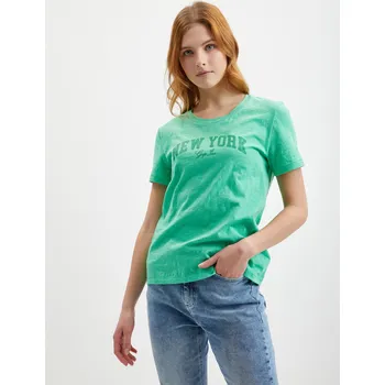 Dámské tričko GAP Dámské Tričko s logem Gap GAP Zelená S (1934444)