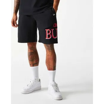 Pánské kraťasy Pánské kraťasy New Era CHICAGO BULLS NBA TEAM GRAPHICS SHORTS M Černá, Červená, Bílá