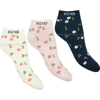 Dámské ponožky STEVEN Kotníkové ponožky steven-114-166 Barva: KG168-tm.modrá, Velikost: 38-40(25-26)