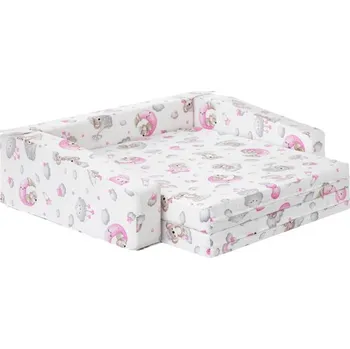 Dětská postýlka Cestovní postýlka DREAMER spící medvěd