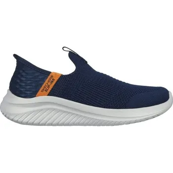 Chlapecké tenisky Dětská vycházková obuv Skechers ULTRA FLEX 3.0 34 Tmavě modrá, Oranžová, Bílá