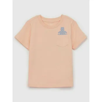 Dětská móda GAP Chlapecké Baby tričko s kapsičkou Brannan GAP Růžová 98 (2365427)