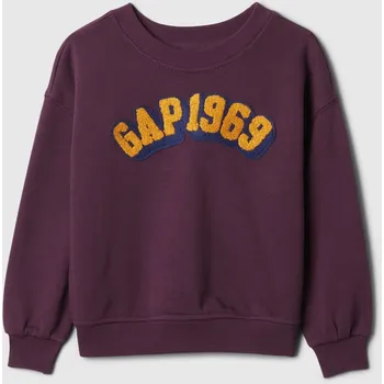 Dívčí mikina GAP Chlapecké Baby mikina s logem Gap Fialová 104 (2468373)