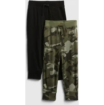 GAP Chlapecké Baby tepláky Mix & Match, 2 ks GAP Černá 98 (2430925)