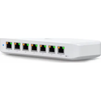 Síťový prvek Ubiquiti UniFi Switch Ultra - 8x GbE, 1x PoE++ In, 7x PoE+ Out (bez napájecího adaptéru)
