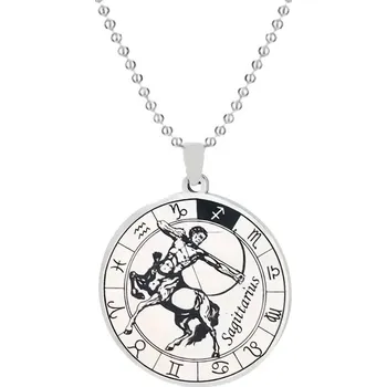Řetízek Řetízek znamení zvěrokruhu - střelec - ocel (3)