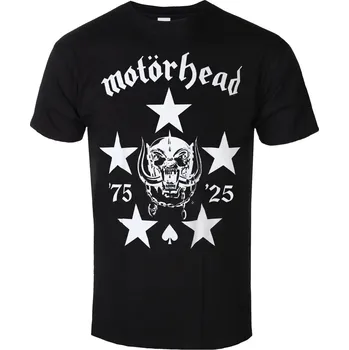Pánské oblečení Tričko metal pánské Motörhead - 50 Years BMG Logo - ROCK OFF - MHEADTEE80MB - XL