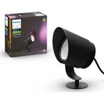 Philips HUE 17462/30/P7 HUE WACA Lily XL venkovní spotové LED svítidlo 1x15W 1060lm 2000-6500K RGB IP65 černá