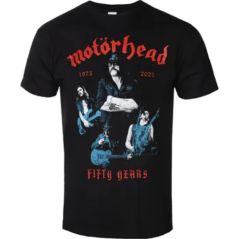 Pánské tričko Tričko metal pánské Motörhead - 50 Years Lemmy Collage - ROCK OFF - MHEADTEE83MB