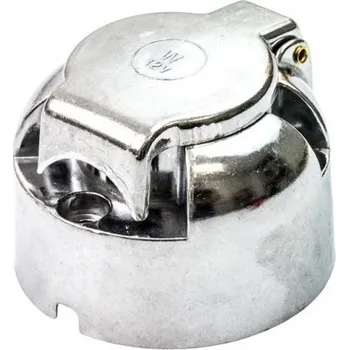 Příslušenství - kovová zásuvka pro přívěs 7 pinů 12 V (1 ks) FAST