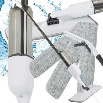 mop dobirkov.cz Plochý mop s rotačním rozprašovačem, rozprašovač, 3x náhradní vložka