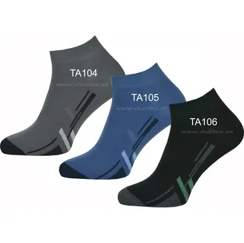 Pánské ponožky STEVEN Kotníkové ponožky Steven-101-104 Barva: TA106-čierna, Velikost: 41-43(27-28)