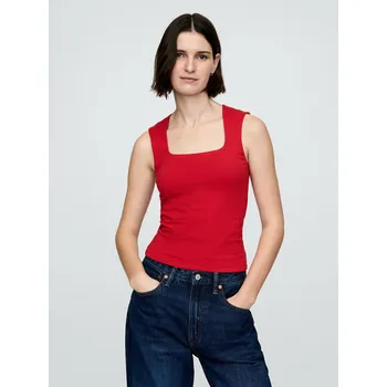 Dámské tričko GAP Dámské Strečový top GAP Červená S (2729135)